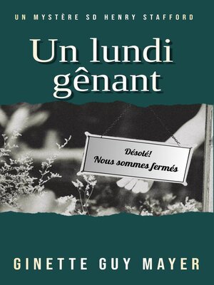 cover image of Un lundi gênant